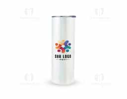 Copo térmico em inox, com pintura de acabamento perolado e capacidade para até 600ml. Conta com estrutura de parede dupla e tampa plástica com anel de vedação interno e protetor deslizante para o bocal, o que permite conservar a temperatura de bebidas por mais tempo.
