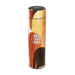 Garrafa térmica em aço inox com parede dupla 450ml com infusor,
Display LED com termômetro digital na tampa para indicar a temperatura do líquido,
Conserva líquido quente por até 5 horas e líquido frio até 7 horas