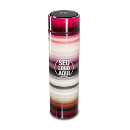 Garrafa térmica em aço inox com parede dupla 450ml com infusor,
Display LED com termômetro digital na tampa para indicar a temperatura do líquido,
Conserva líquido quente por até 5 horas e líquido frio até 7 horas