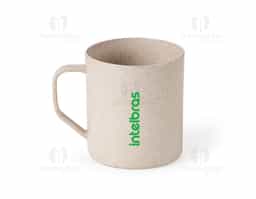 Uma caneca ecológica feita de fibra de arroz, com capacidade para 400ml. Leve, resistente e sustentável, perfeita para desfrutar de suas bebidas quentes ou frias com consciência ambiental. Ideal para uso diário em casa, no trabalho ou em viagens.