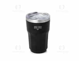 Bebida geladinha até o último gole. Com 300ml de capacidade, nosso copo térmico possui parte interna criada para capturar o melhor da bebida. Cada gole será uma experiência deliciosa e refrescante. É feito de inox 304 e é livre de BPA para mais segurança no uso diário. Além disso, vem com uma tampa com bocal e trava de segurança, garantindo praticidade e proteção para que cada momento seja mais saboroso e agradável.