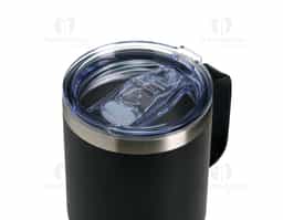 Caneca térmica de inox com capacidade de 350ml, ideal para manter bebidas quentes ou frias por mais tempo. Possui parede dupla para melhor isolamento térmico, garantindo mais eficiência. Acompanha tampa acrílica com bocal para facilitar o consumo e trava de segurança para evitar vazamentos. Compacta e durável, é perfeita para o dia a dia, trabalho, viagens ou atividades ao ar livre.