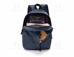 Mochila com compartimento para notebook até 14". Possui compartimento grande, bolso frontal, bolsos laterais, alça de mão em nylon e alças ajustáveis para conforto no dia a dia.