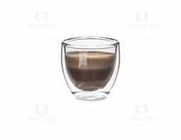 Conjunto com 2 copos de vidro borossilicato com parede dupla, que mantém a temperatura da bebida por mais tempo e evita queimar as mãos. Ideais para café, espresso e bebidas quentes ou frias. Cada copo tem capacidade de até 80ml. Design moderno, resistente a choques térmicos e perfeito para uso diário ou como brinde sofisticado.