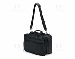 Mochila em nylon com camada de PU impermeável, com capacidade máxima de 28 litros, ideal para viagens, trabalho e uso diário. Possui compartimento interno com sistema de vedação a vácuo para armazenamento de roupas e objetos, além de duas divisórias em poliuretano termoplástico em tamanhos diferentes. Conta com bolsos frontais, bolso lateral em tela e bolso traseiro com divisória para notebook de até 15,6”. Dispõe ainda de alças acolchoadas em espuma respirável, alça lateral para transporte horizontal e alça de ombro ajustável em nylon. Um brinde corporativo moderno, versátil e de alto valor percebido.